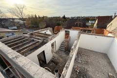 Demolice střechy a stropu